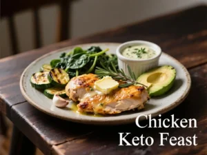 Keto Chicken Dinner