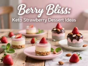 Keto Strawberry Dessert Ideas