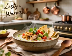 Keto Chicken Tortilla Soup