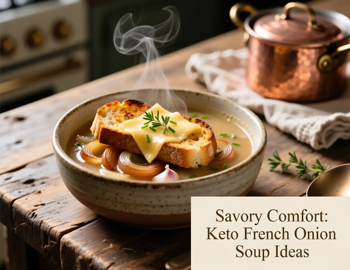 Keto French Onion Soup