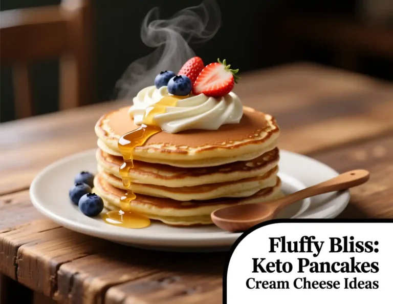 Keto Pancakes Cream Cheese