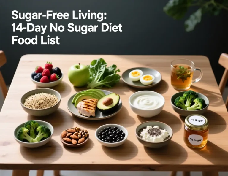 No Sugar Diet Food List