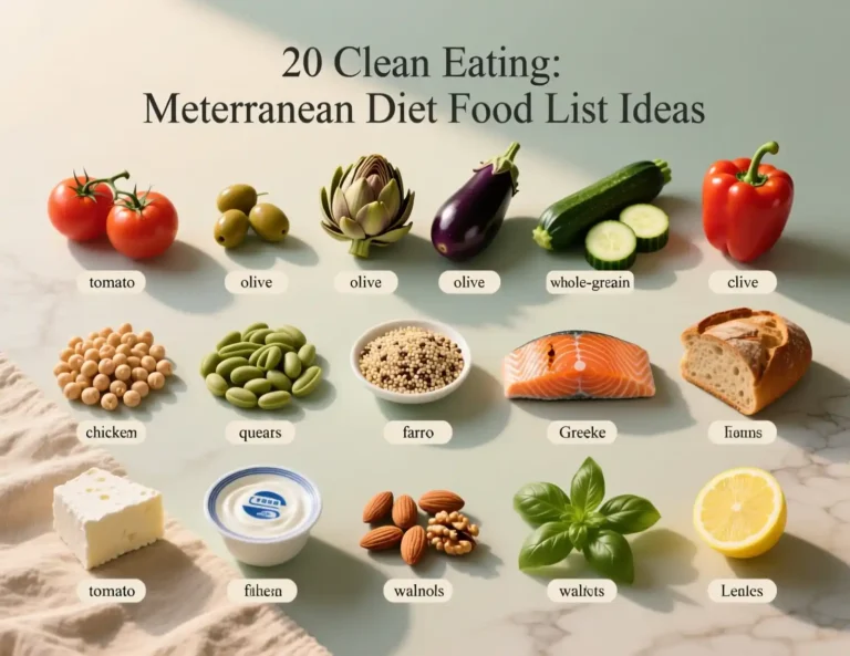 Mediterranean Diet Food List