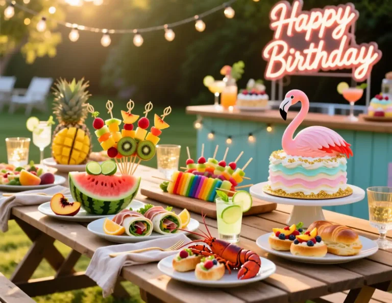 Summer Birthday Party Food