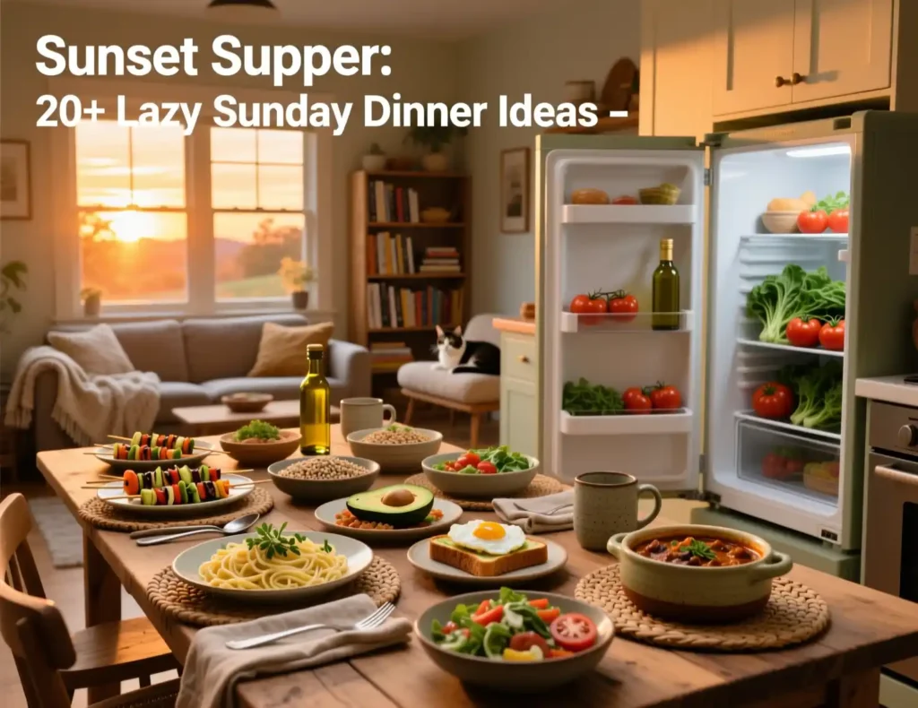 20+Lazy Sunday Dinner