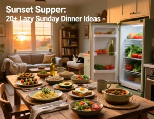 20+Lazy Sunday Dinner