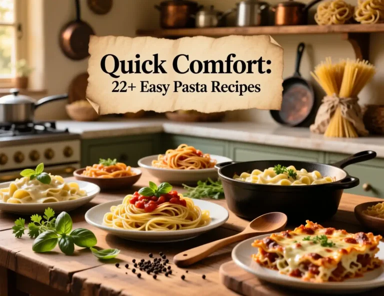 Easy Pasta Recipes