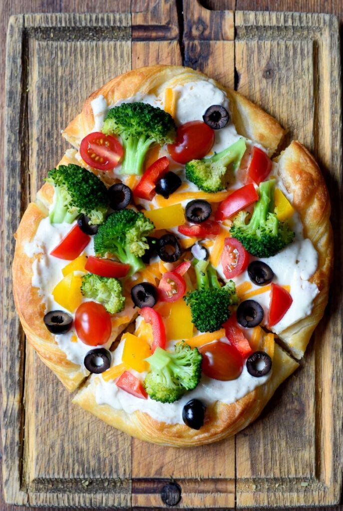 Veggie Pizza Appetizer