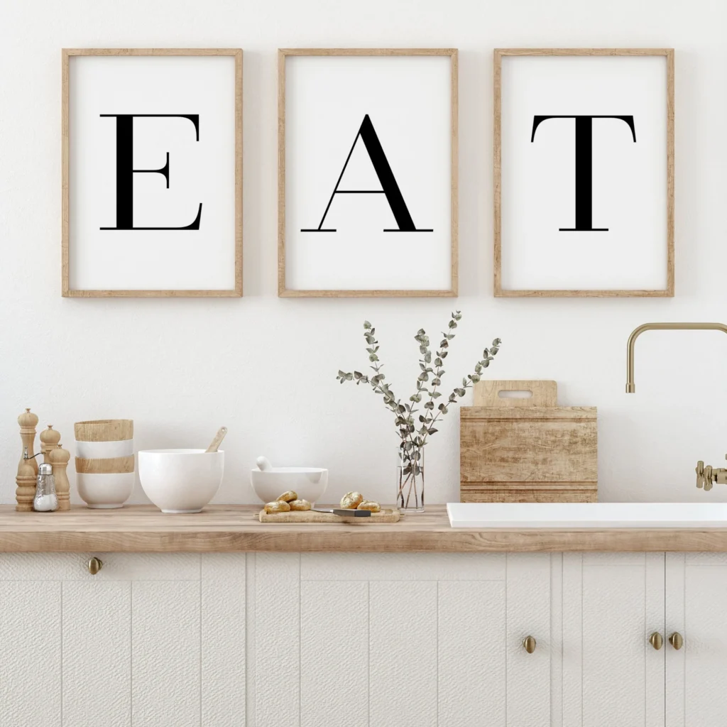 Kitchen Decor Wall Art