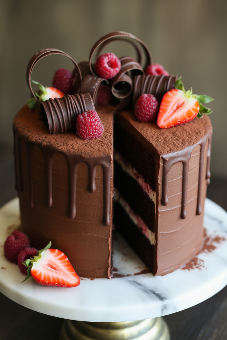 Chocolate Cake Decoration: Make It Look Like You Actually Tried