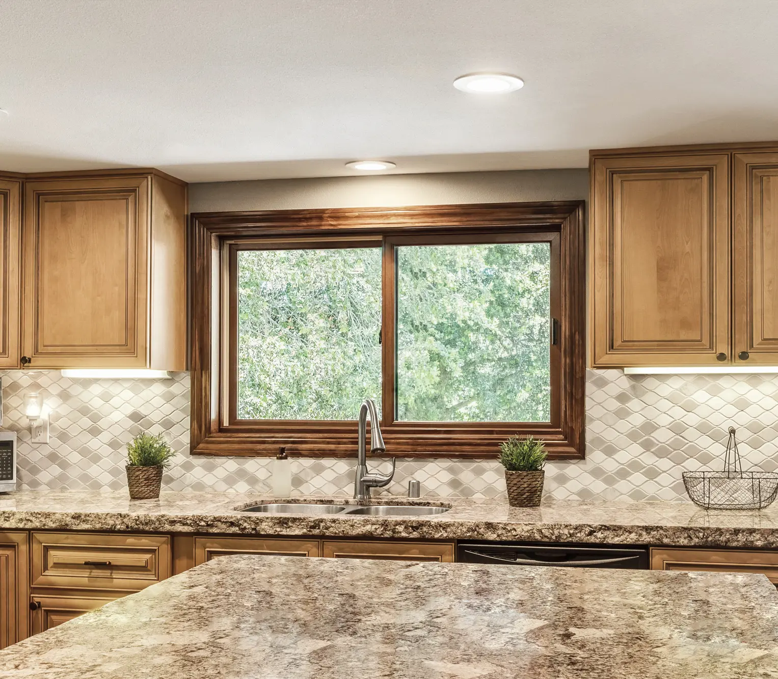 Kitchen Window Decor Over Sink